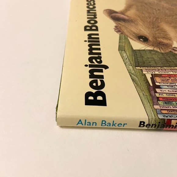 Vintage 1978 Benjamin Bounces Back  by Alan Baker Book HC DJ - Picture 16 of 16
